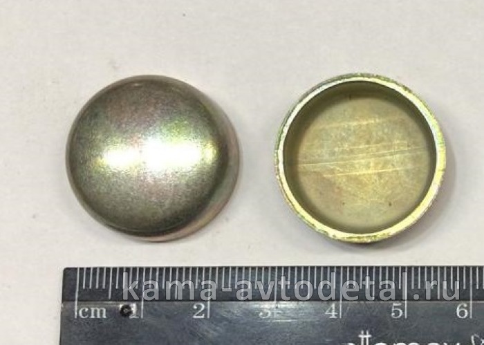 заглушка блока двигателя - водяной полости ("чашечная", Д25мм) 1/43289/01 (ВАЗ14521)* 1/43289/01