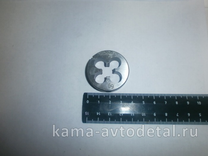 плашка М12 х 1,25 мм.// СИБРТЕХ (77030) 77030