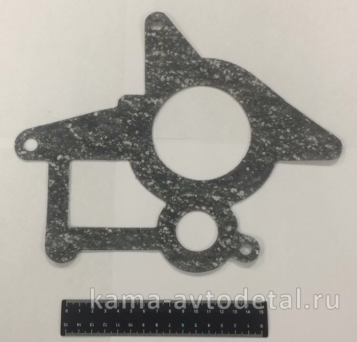 прокладка корпуса водяных каналов ЛЕВАЯ ЕВРО 7406.1303163-10 (0,6) 7406.1303163-10