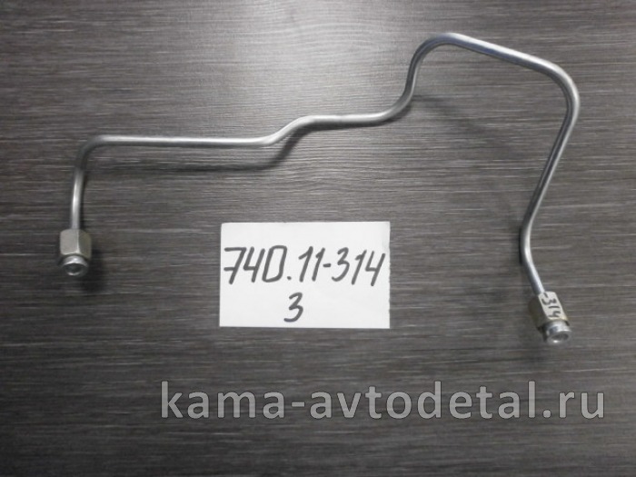 трубка топлив. выс давл. 740.11-1104314 ( 3 секция ) ЗАВОД* 740.11-1104314