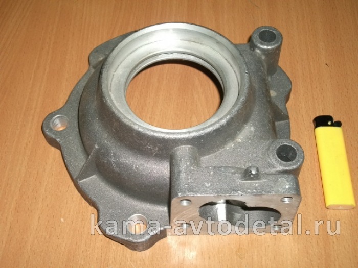 крышка КПП заднего подшипника вторичного вала КПП 14.1701205(200) (алюм.,под сальник 70х92) 14.1701205