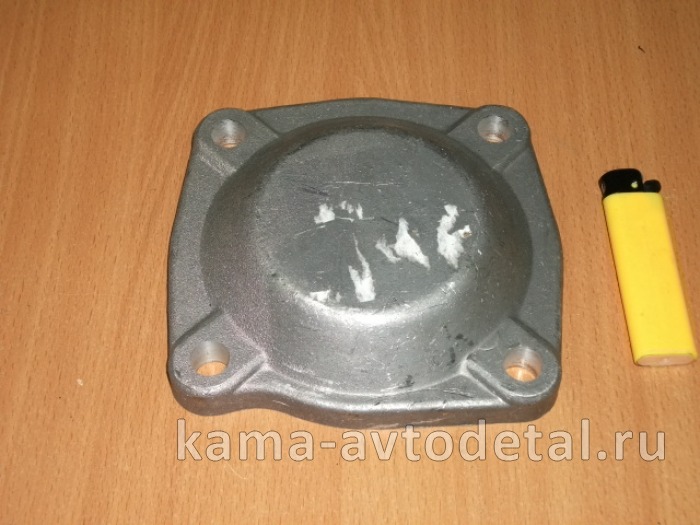 крышка КПП заднего подшипника промеж вала КПП 14.1701074 (алюм., глухая, квадр.)* 14.1701074
