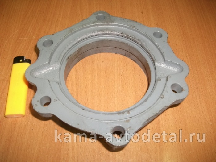 крышка Редуктора МОД передн подш-ка 5320-2506027(26) (малая,чугун,1сальник176, ДВА "уха"-слива) ГОЛ 5320-2506027/26