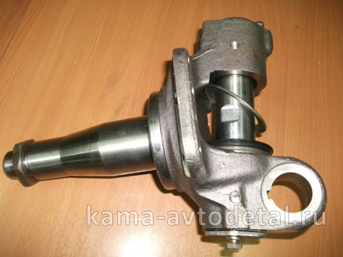 кулак поворотный ЕВРО 53205 Прав в сборе с шкворнем 53205-3001009-02 (взаимозаменяемый с стар.обр.* 53205-3001009-02