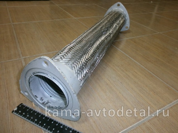 металлорукав МАЗ-509 КрАЗ в оплетке (флянец 3отверст +флянец 3отверс) 509-1203024 М13 509-1203024 металлорукав МАЗ-509 КрАЗ в оплетке (флянец 3отверст +флянец 3отверс) 509-1203024 М13 509-1203024