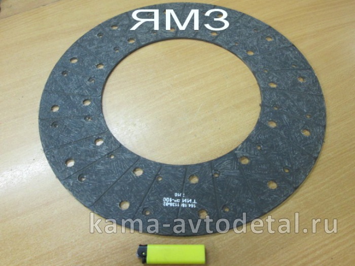 накладка сцепления феродо ЯМЗ 1 дисков сцепл сверл 184-1601138 184-1601138
