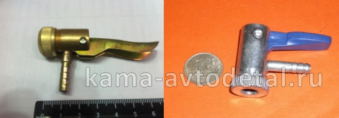 наконечник шланга подкачки ст.обр. "пластмассовый рычаг/железный УСИЛЕННЫЙ" 11212 