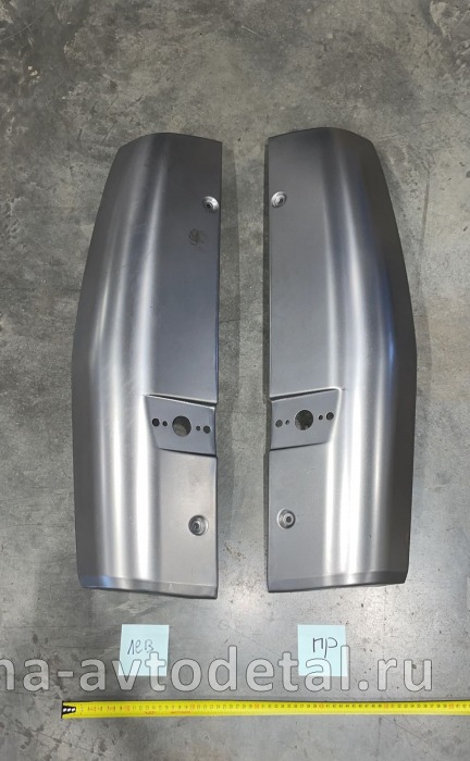 панель кабины-Угловая НАРУЖ. часть евро ЖЕЛЕЗ. НЕ крашен. Левая (ветровик) 65115-8415011 5301047. 65115