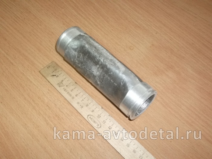 труба водяная алюмин. (в помпу, "треугол", 135мм. толстостен.) 740.1303152 740.1303152