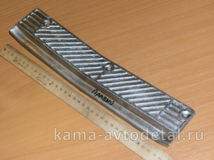 порог кабины ("порожек" алюм.) ЕВРО (литье) Правый 