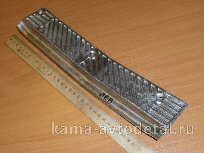 порог кабины ("порожек" алюм.) ЕВРО (литье) Левый 