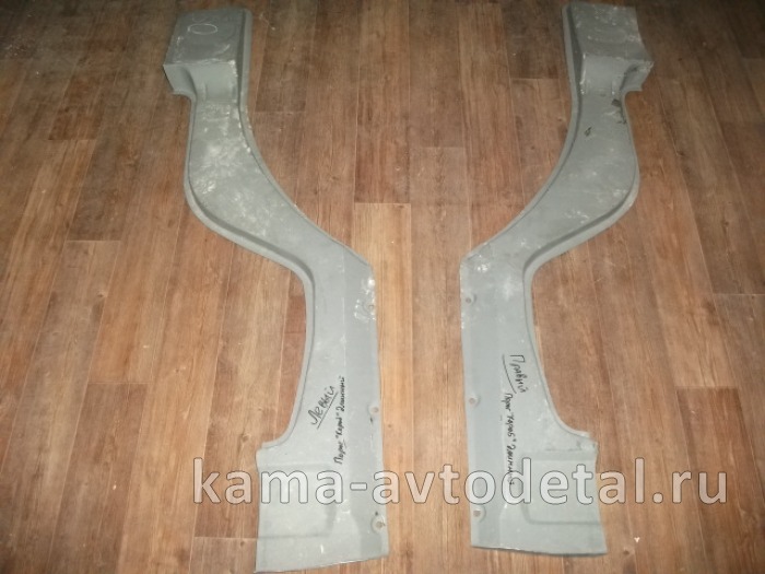 порог кабины (КОРОБ) ДЛИННый Правый (с усилителем) 5320-5101250-10 5320-5101250-10