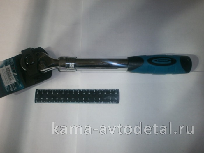 ключ-трещетка телескоп. 1/2", 305-445 мм, CrV, хром., 2-ух комп. рукоятка//GROSS (14070) 14070 ключ-трещетка телескоп. 1/2", 305-445 мм, CrV, хром., 2-ух комп. рукоятка//GROSS (14070) 14070