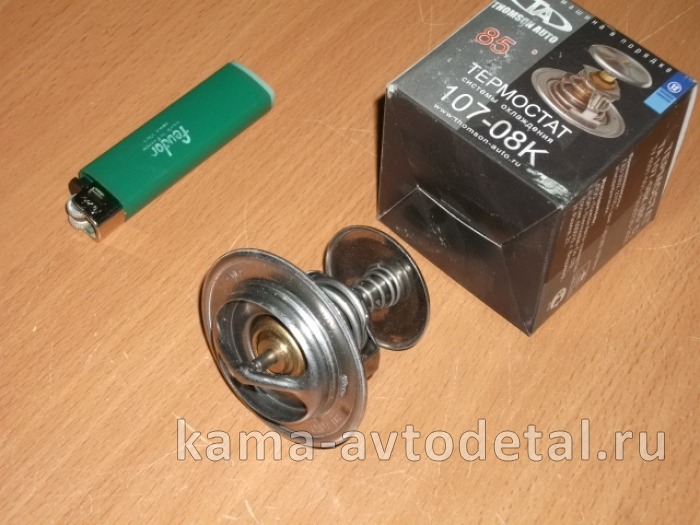 термостат ТС-107-08 85С "TOMSON" (г.Владимир, блестящий) 