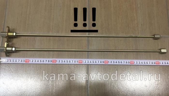 трубка топлив. выс давл. ЯМЗ 7511-1104308-Г (с флянцем) 618мм (не 585мм) 