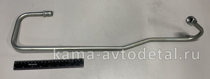 трубка ГУРа высок. давл. 5320-3408054 "эконом" (тонкая, штуцер/гайка) от шланга гура к ГУРу 5320-3408054э