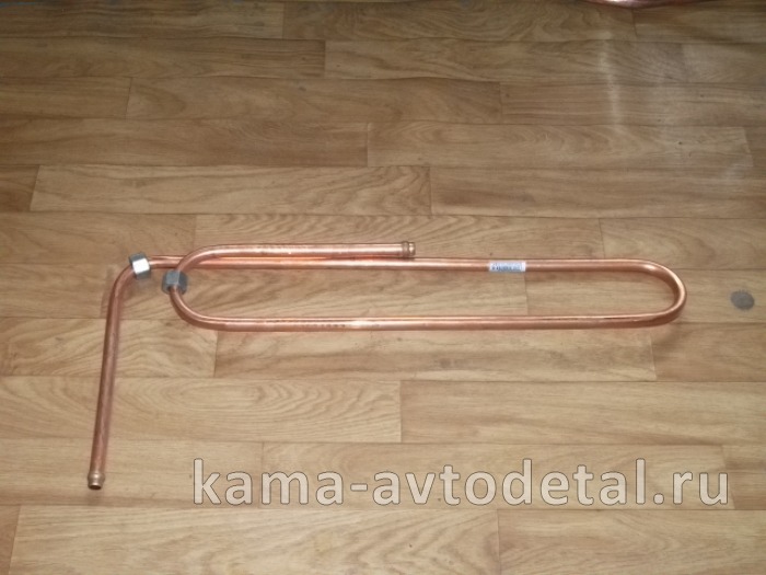 трубка компрессора 1-ц 6520-3506192 МЕДНАЯ "эконом" (на радиатор в к-те из 3х) 6520-3506192Э
