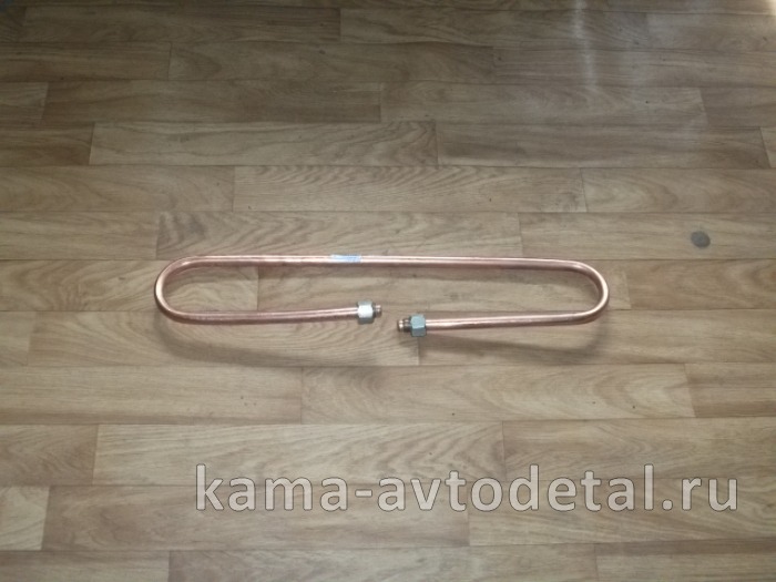 трубка компрессора 1-ц 6520-3506194 МЕДНАЯ "эконом" (на радиатор в к-те из 3х) 6520-3506194