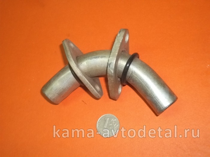 трубка ТНВД слива масла в сборе 740.1111570 (малая кривая+флянцы+кольца) 740.1111570