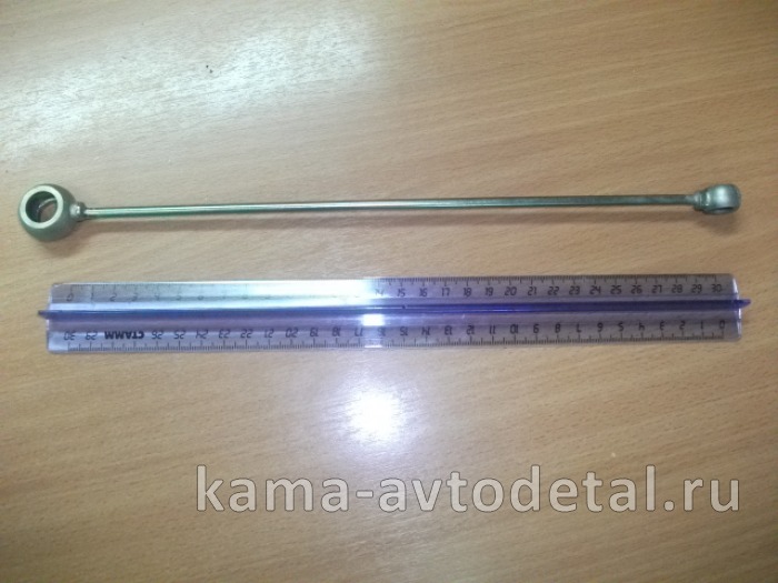 трубка ТНВД-ЭФУ ЕВРО на клапан желез. №826 ПРЯМАЯ 30см (штуцера "развернуты"на90