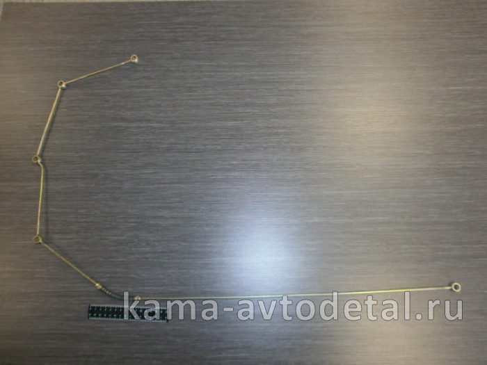 трубка топлив. Дренажки Форсунок ЕВРО Длин./Правая (эконом) 740.11-1104370-10 (железная-тонкая) 