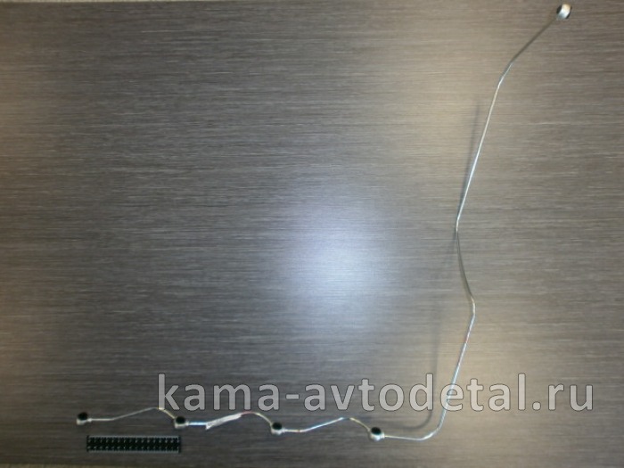 трубка топлив. Дренажки Форсунок ЕВРО Длин./Правая (ЗАВОД 100%) 740.11-1104370-10 (железная-тонкая)* 740.11-1104370-10