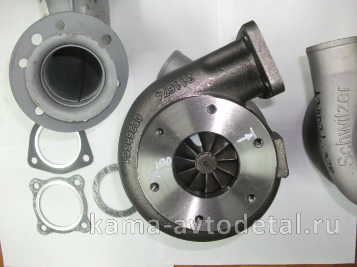 ТКР Schwitzer Е-1 S2B-317809 Правый ОРИГИНАЛ (6 шпилек М8, Д100мм) S2B-317809