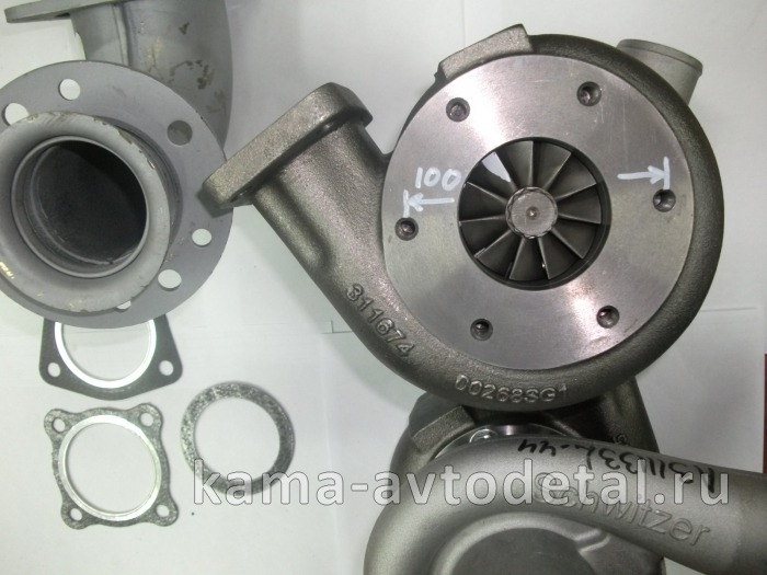 ТКР Schwitzer Е-1 S2B-317810 Левый ОРИГИНАЛ (6 шпилек М8, Д100мм) 