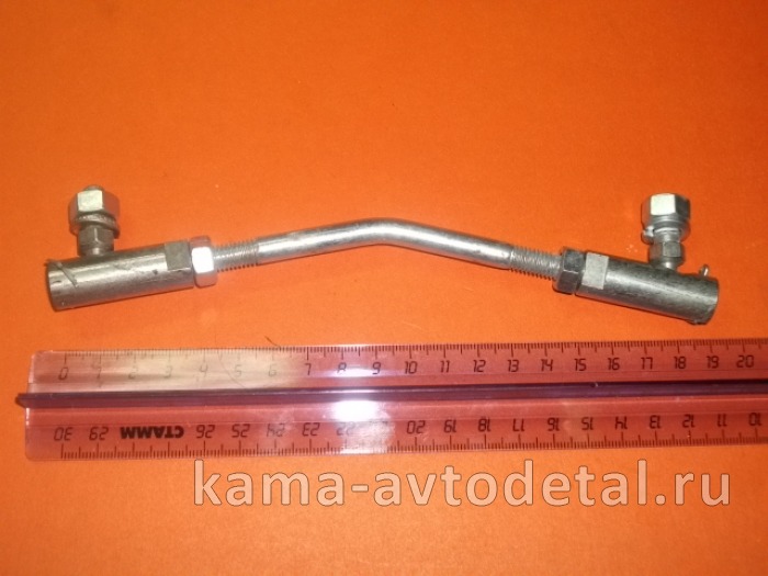 тяга газа короткая, кривая (18см) ЕВРО на Ярославское ТНВД 7406.1108050 7406.1108050