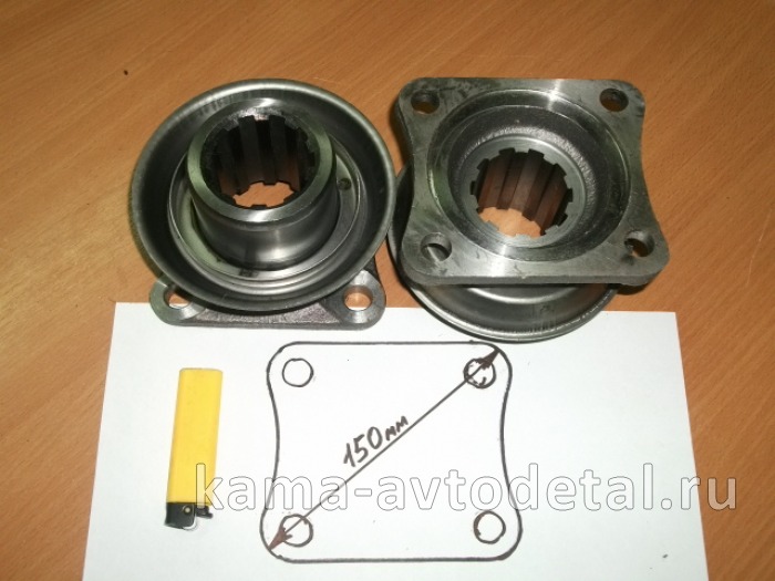 флянец Редуктора 5320-036 КВАДРАТ (мЕньший) ЗАВОД 5320-2402036 (м/о)* 5320-2402036