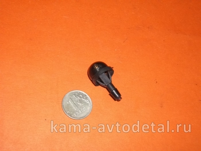 форсунка жиклер омывателя 1 выход, под Защелку 