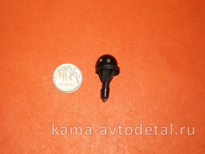 форсунка жиклер омывателя 2 выхода, под Защелку 