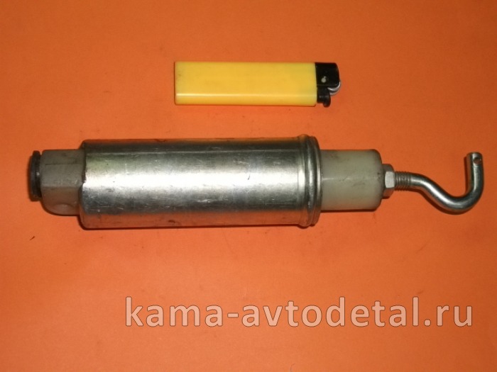 цилиндр управления заслонкой горного тормоза ЕВРО (длинный с крючком) 53205-3570205 53205-3570205