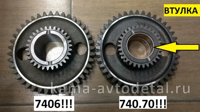 шестерня распред/вала ЕВРО 7406.1029115 (ведущая-двойная)* 7406.1029115