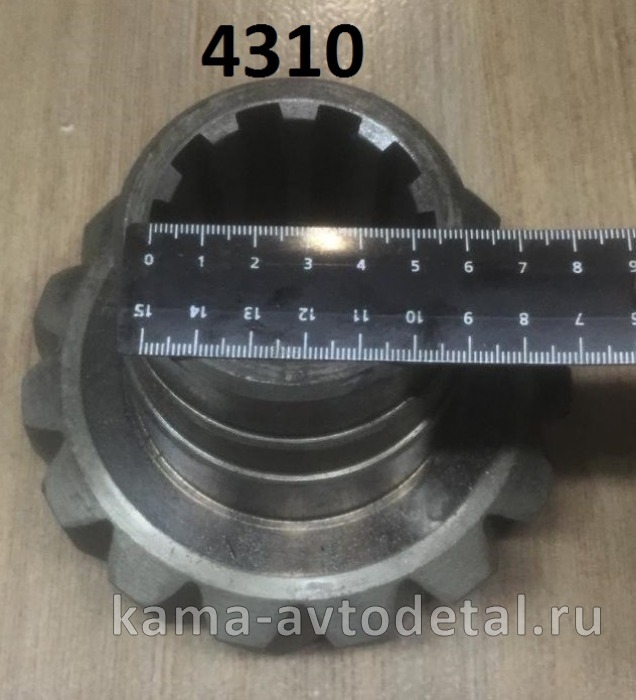 шестерня редуктора конич.пары Сред.моста 4310-2502017 ("вал" короткий,бОльшая "дырка") 4310-2502017 шестерня редуктора конич.пары Сред.моста 4310-2502017 ("вал" короткий,бОльшая "дырка") 4310-2502017