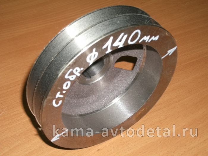 шкив водяного насоса Стар.Обр. (2-а ручья, D140мм) 740.1307216 740.1307216 шкив водяного насоса Стар.Обр. (2-а ручья, D140мм) 740.1307216 740.1307216