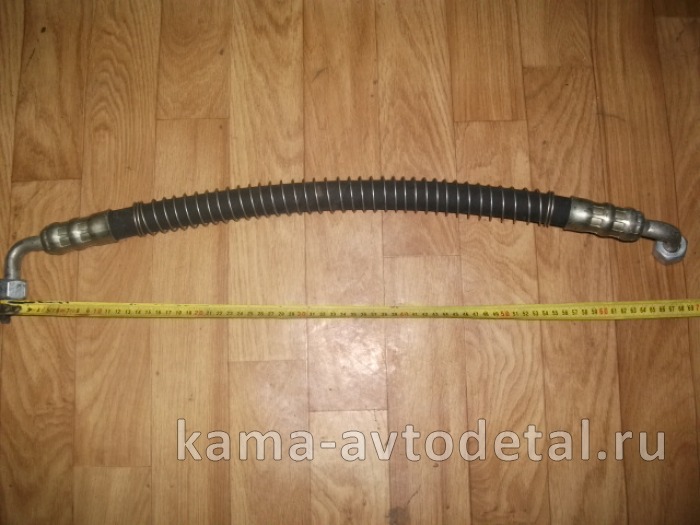 шланг ГУРа 5557Я2-3408678-02 длинный в "пружине" УРАЛ 