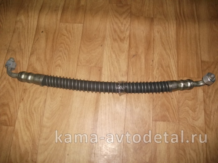 шланг ГУРа 5557 Я2-3408678-01 короткий в "пружине" УРАЛ 