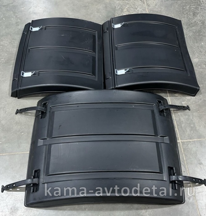 крыло Зад.колеса пластмасс. ТК-700.001/002 (из трех частей,на резинках) 54901(К5 НЕО) ТК-700.001/002