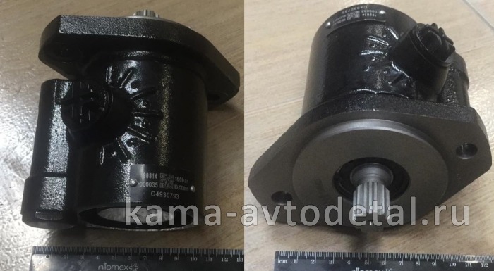 насос ГУР КАММИНС с шлиц. валом 4930793 (3974510/116.119) 6ISLe (эконом) 4930793Э насос ГУР КАММИНС с шлиц. валом 4930793 (3974510/116.119) 6ISLe (эконом) 4930793Э