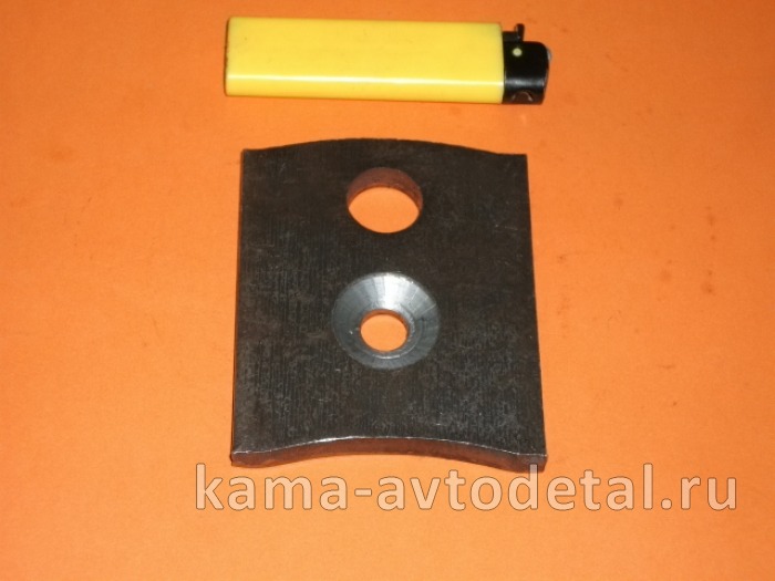 вкладыш рессоры боковой МАЗ 500-2912448 (пластина балансира) 500-2912448