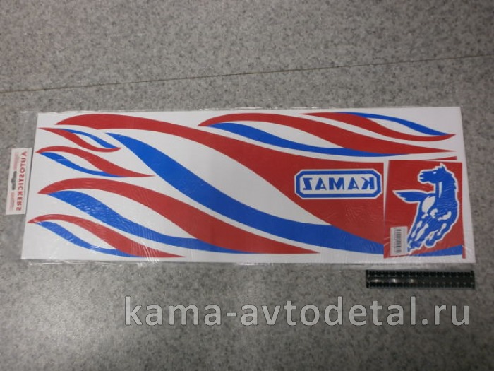 наклейка "КАМА графика" к-т из 2-ух на 2 стороны (25х70 см) языки пламени, полоски на дверь наклейка "КАМА графика" к-т из 2-ух на 2 стороны (25х70 см) языки пламени, полоски на дверь