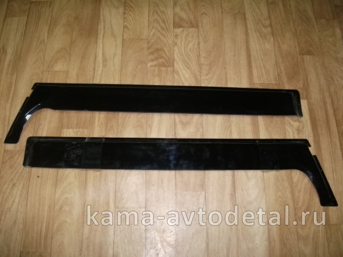 ветровик опускного окна ЕВРО (клеещийся) БЕЗ выреза 