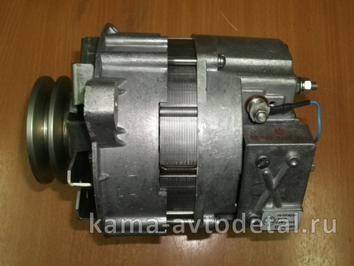 генератор 1322.3771 (клиновой ремень, аналог Г-273, малый) 28V-50А "ПрамоELTRA" 740.3701008-40