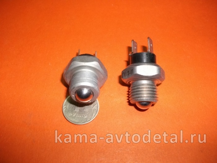датчик ВК-418 "Клеммы" (Малый, с шариком) зад.ход/блок. (2 клеммы, ключ 22) 1302.3768 (5320-3710136) 1302.3768