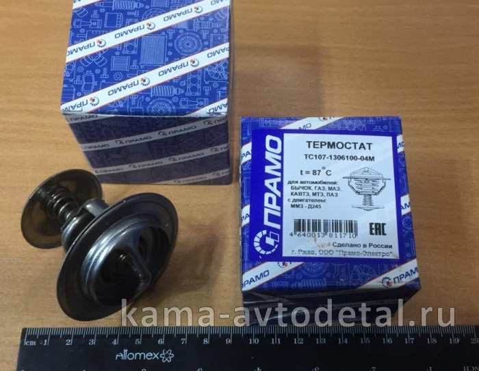 термостат ТС-107 87С ПРАМО/СтАТО/Польша 1306100-04м ТС107-1306100-04м