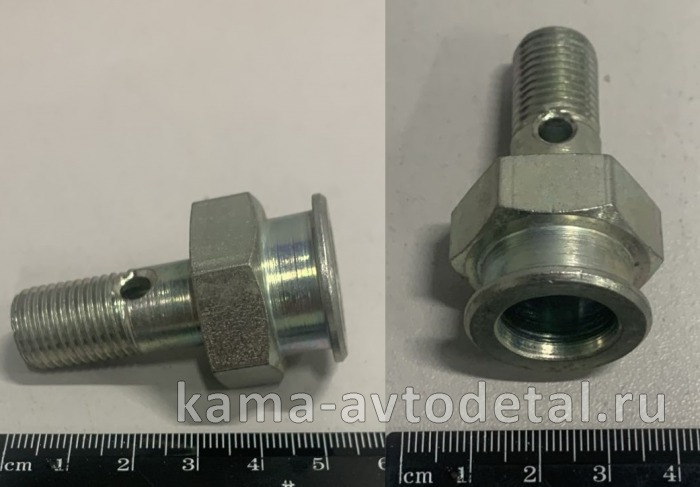 141.переходник-штуцер М14хД16 1,5 под штуц. топл. ЕВРО-4 570.70-1104327* 570.70-1104327