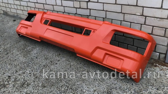 накладка бампера РЕСТАЙЛИНГ-"ВЕЗДЕХОД" (низкая) "ЭКОНОМ" 65115-8416015-50 КРАСНЫЙ RAL3000 65115-8416015-50КЭ