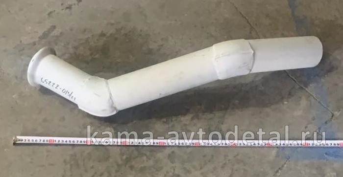 труба глушителя 65222-1203013 (Евро-4, "под хомут") правая, от металлорукава 65222-1203013-21
