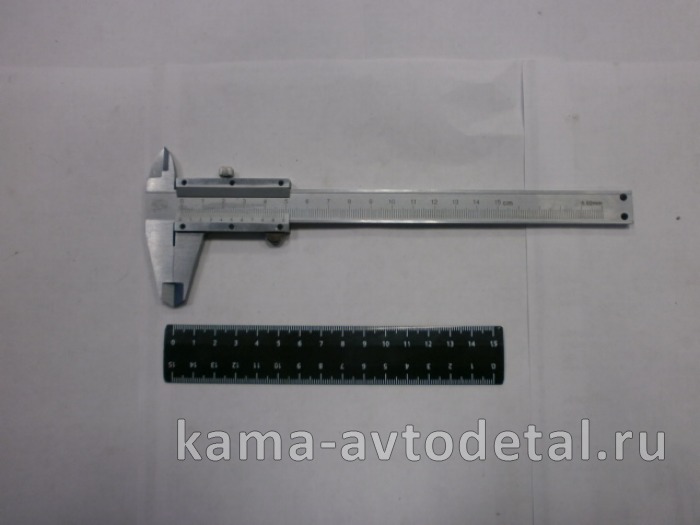штангенциркуль, 150 мм., цена деления 0,02 мм., металл., с глубиномером (660006ш) 316315